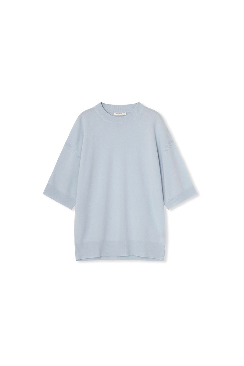 Phoebe Shirt - 100% Cashmere - Blue