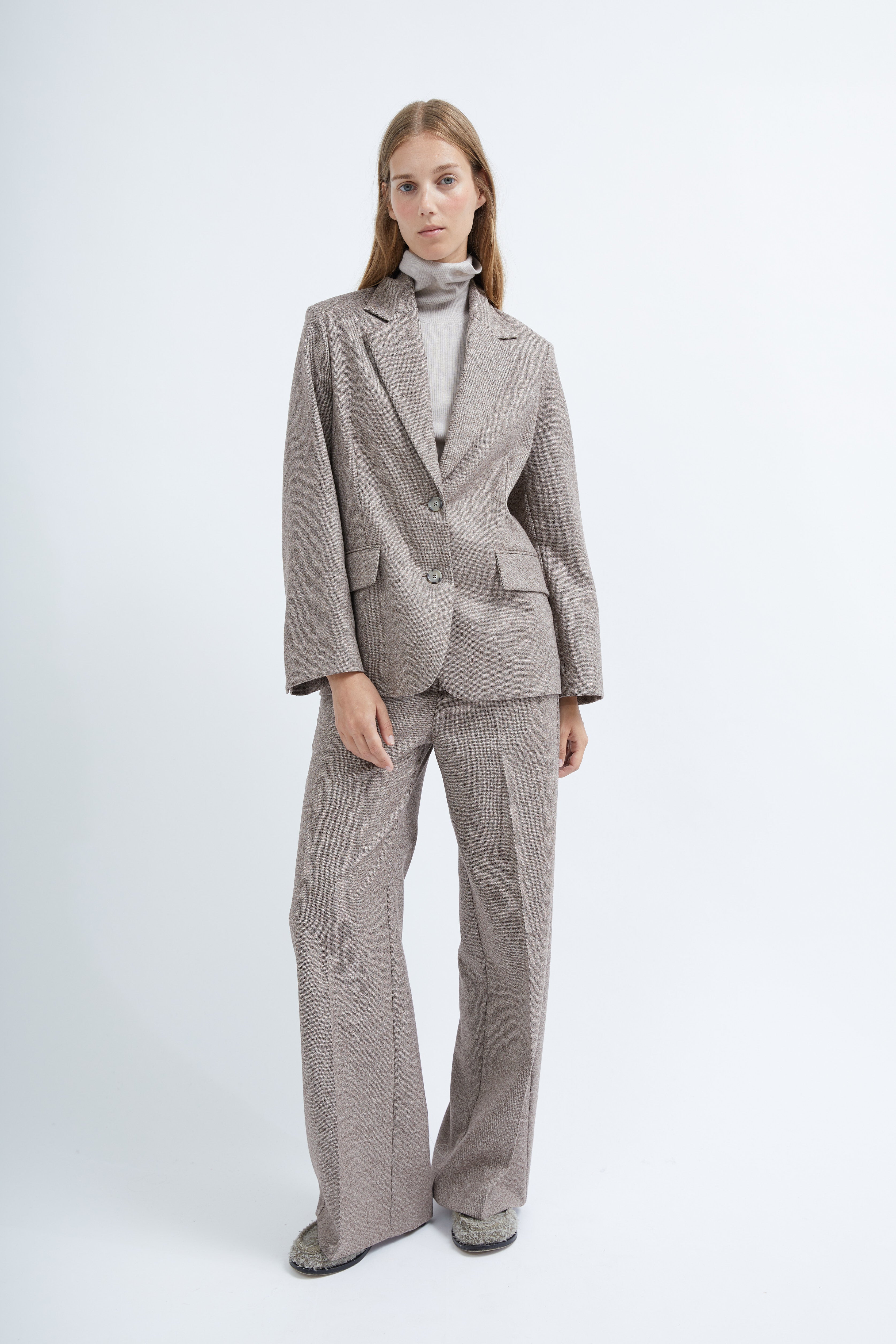 Selma pants in Nature twill