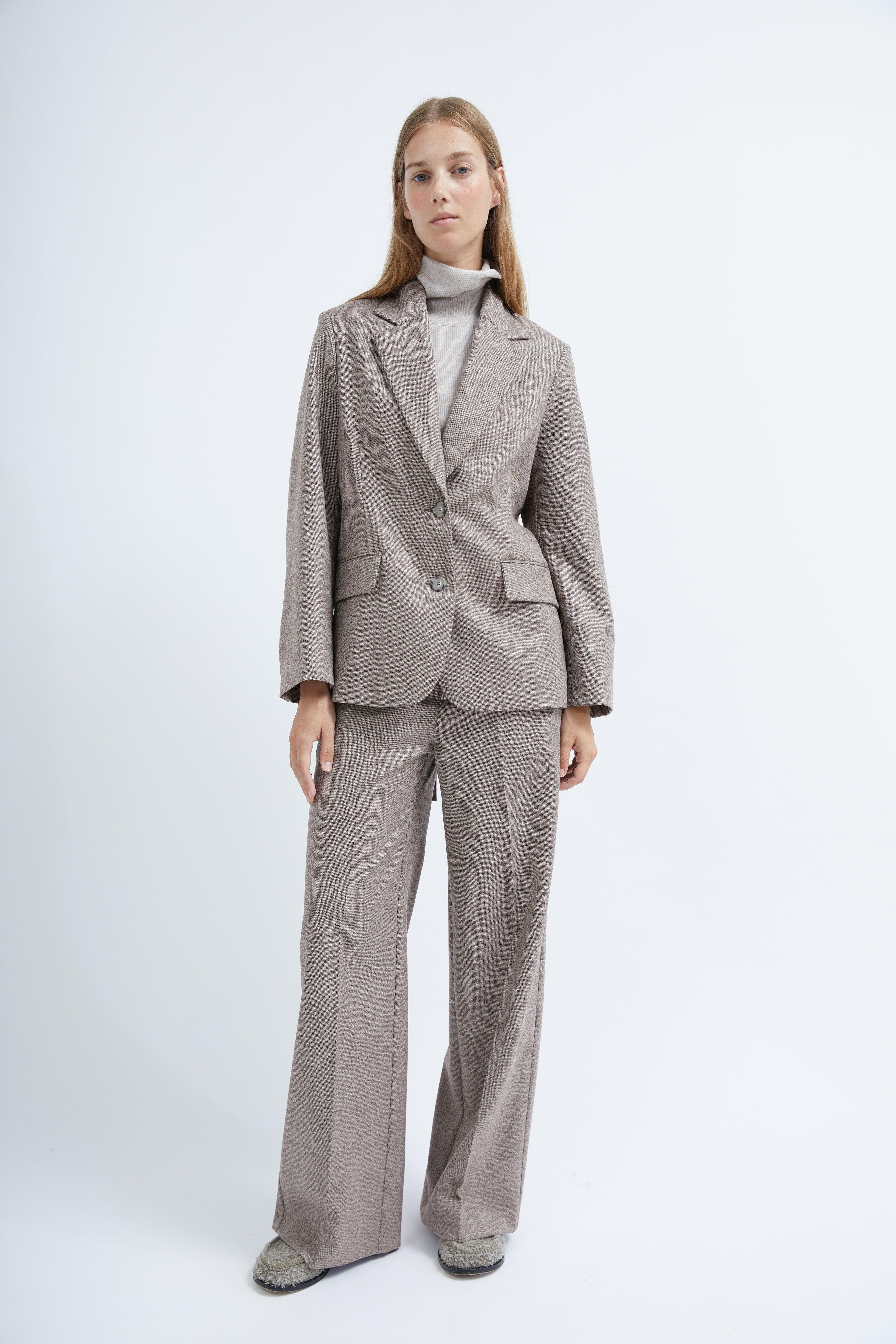 Selma pants in Nature twill