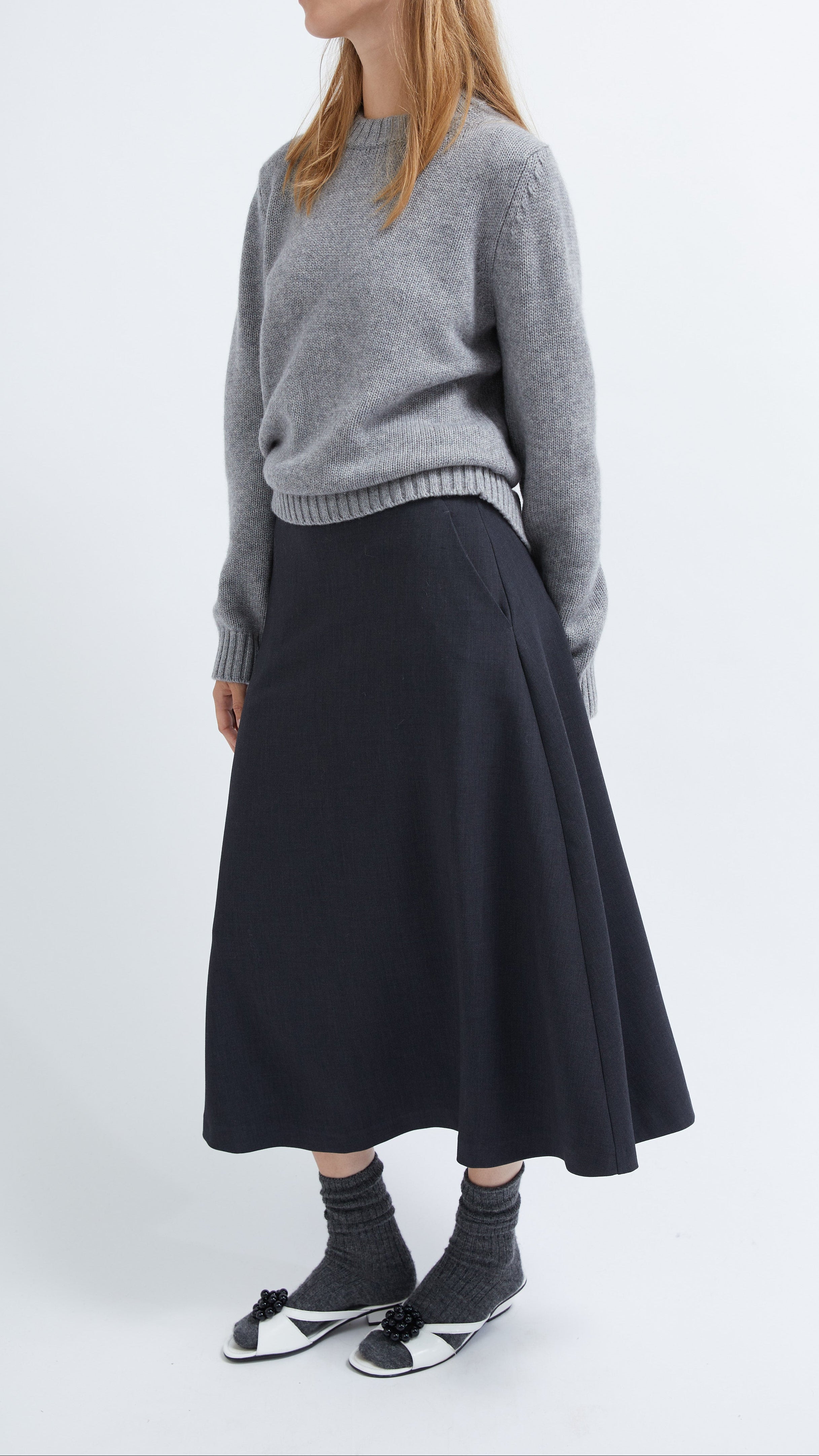 Cindy skirt in Dark grey
