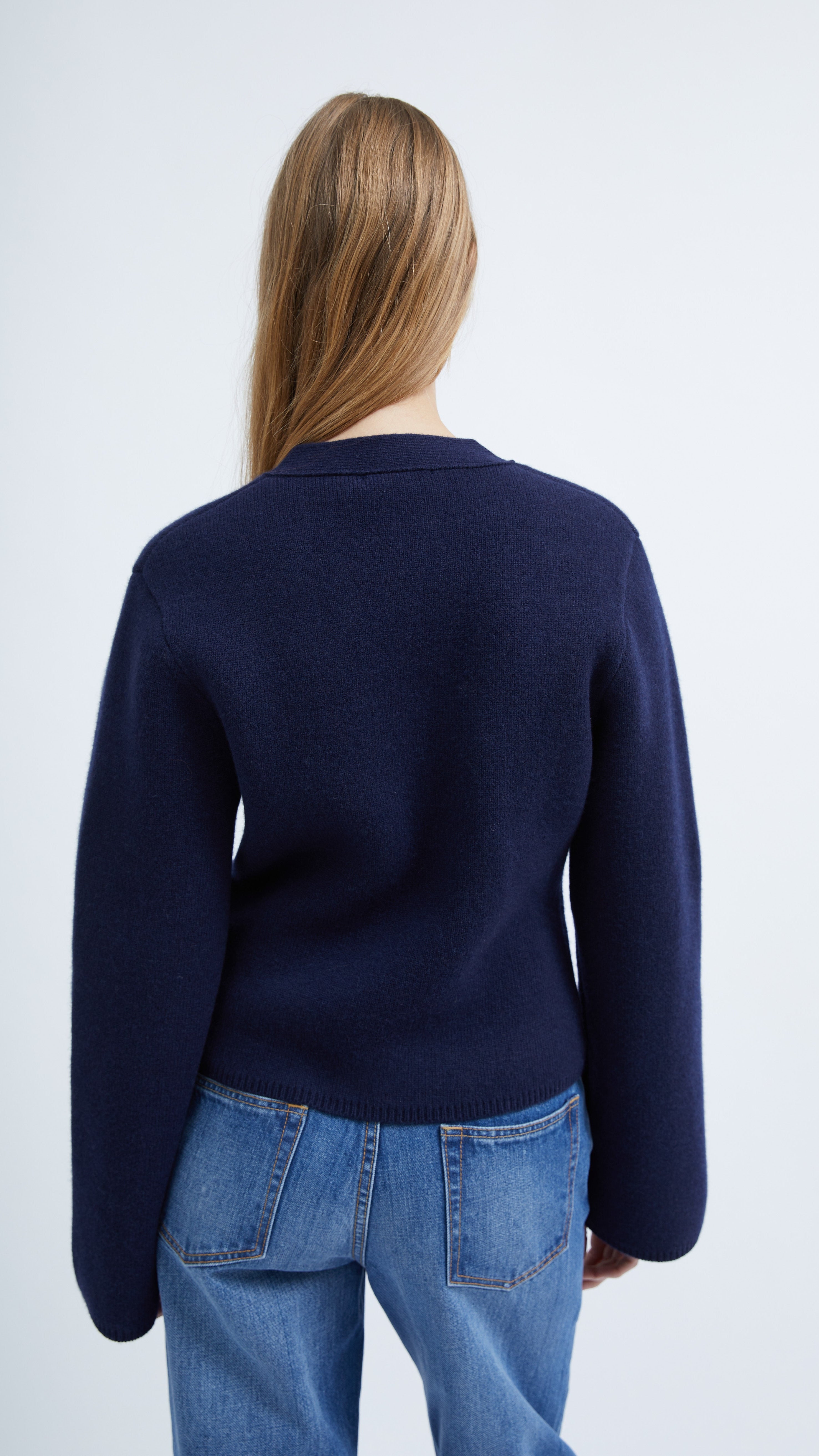 Greta cardigan in Navy
