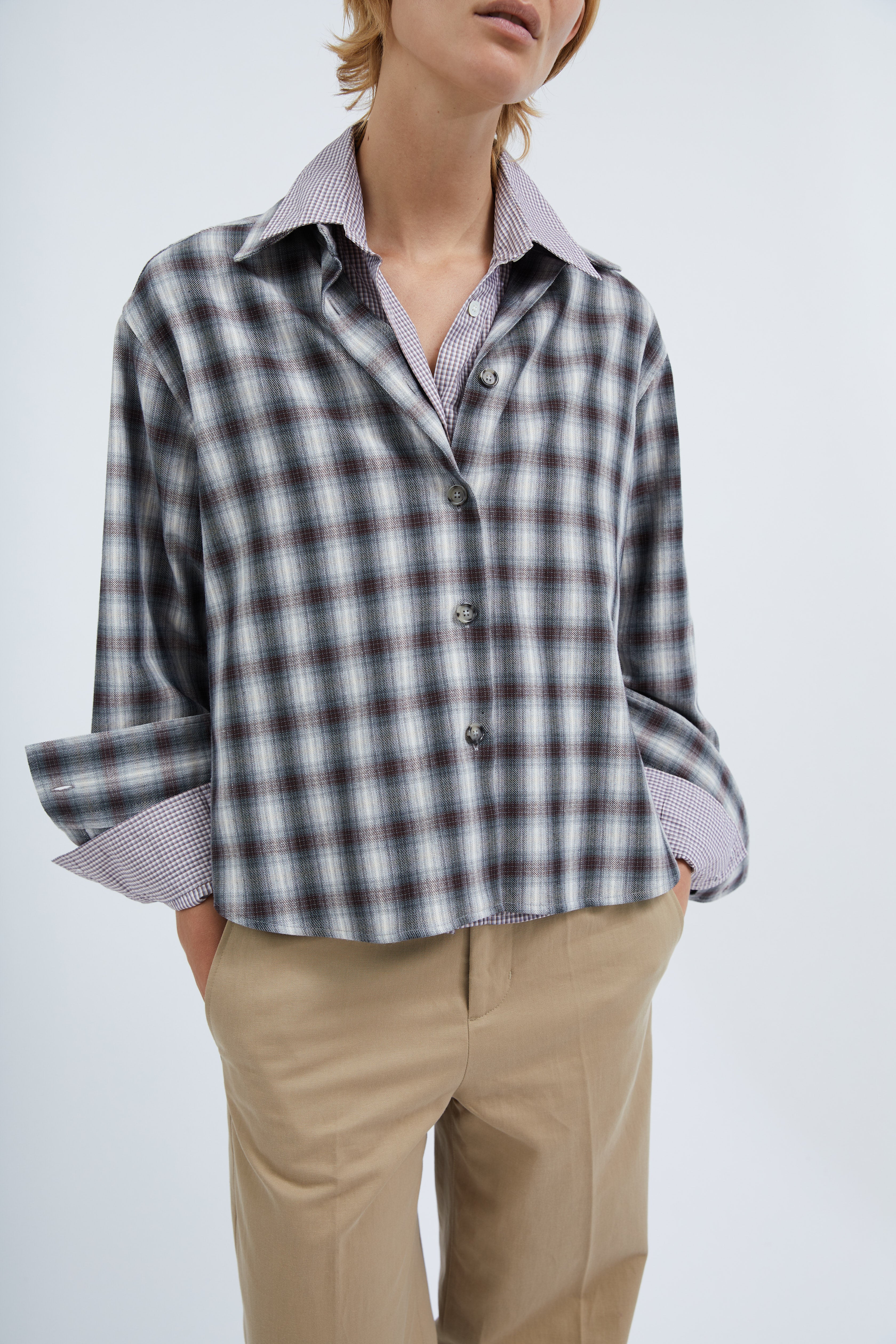 Selda shirt in Big check