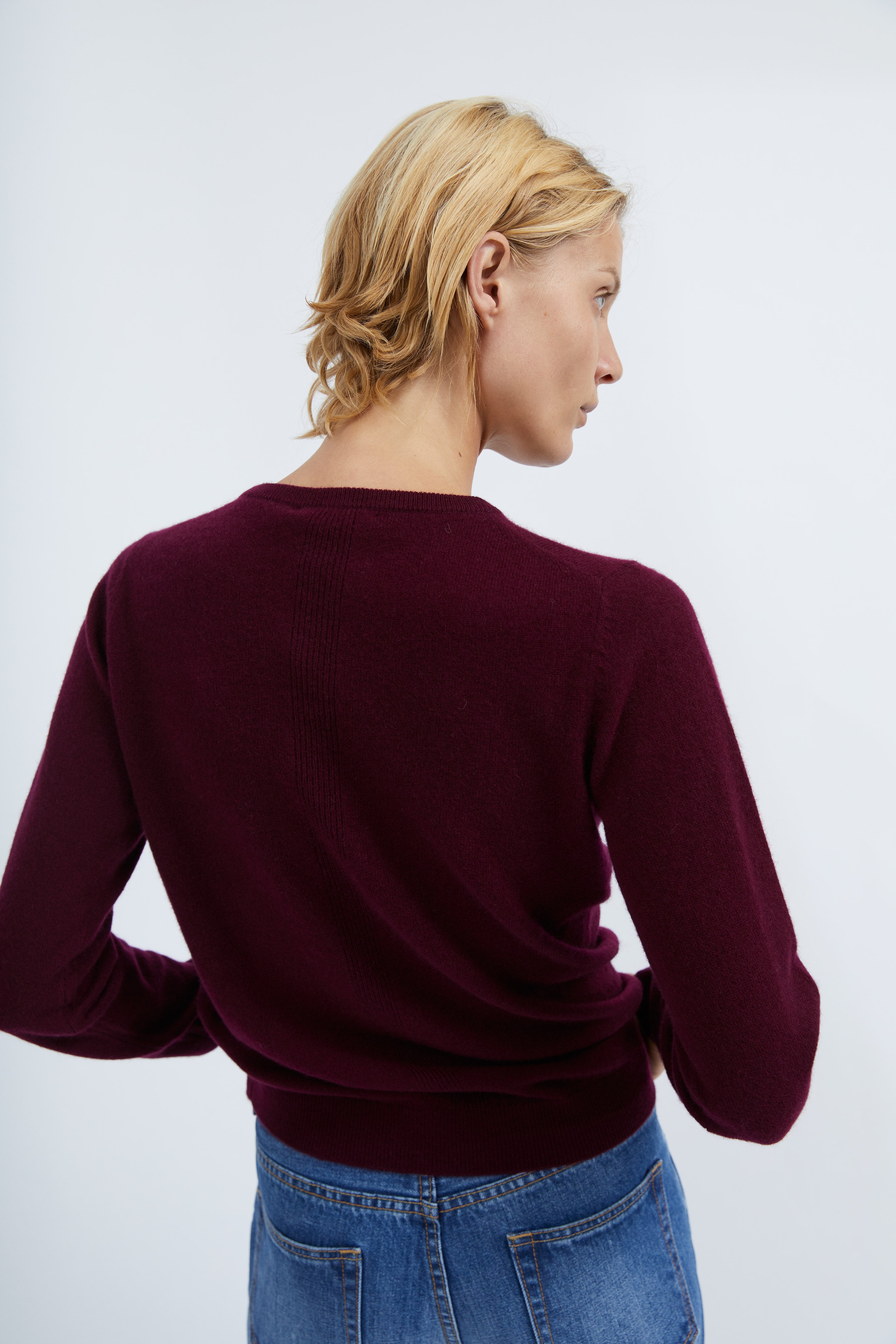 Gigi knit in Wine