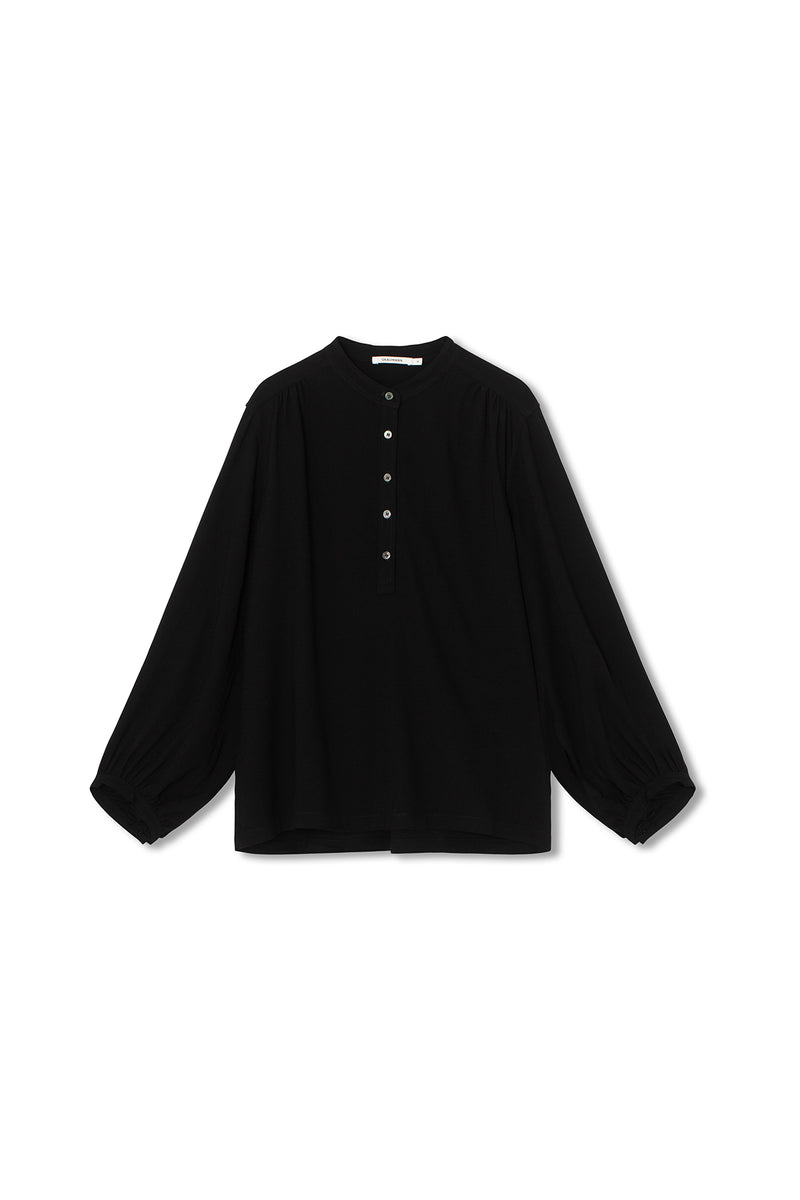 Mie Shirt - Winter Viscose - Black