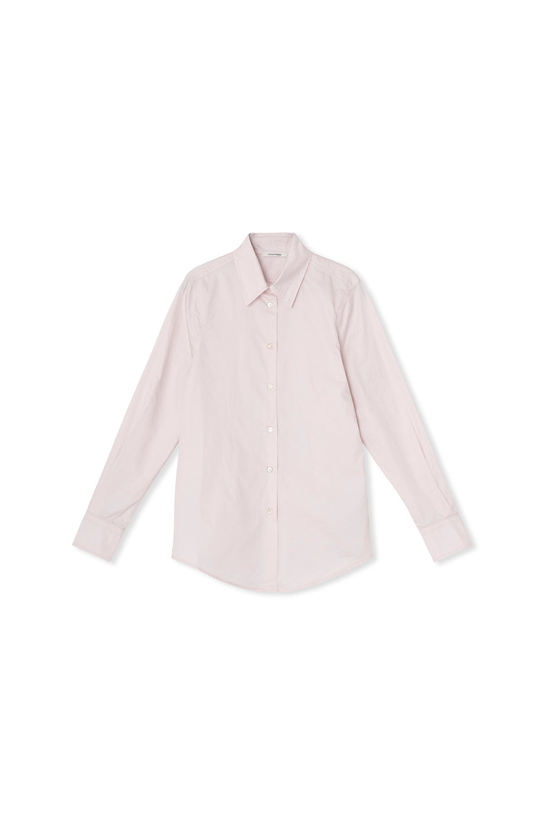 Suzie Shirt (solid color) - Cotton - Nude