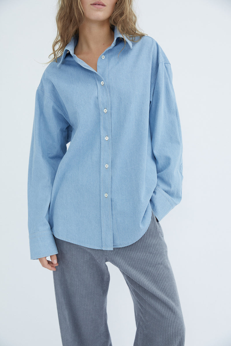 Ane Shirt - Fine Jeans - Blue