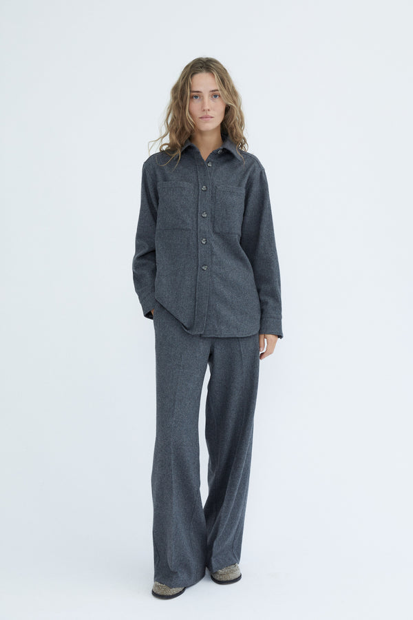 Selma Pants - Cool Wool  - Uniform