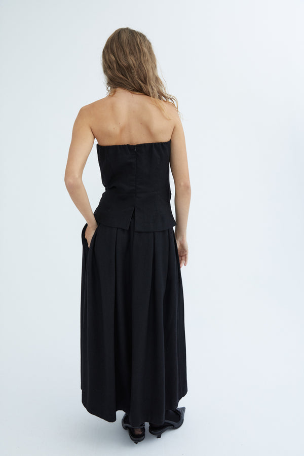 Kate Top - Viscose Wool - Black