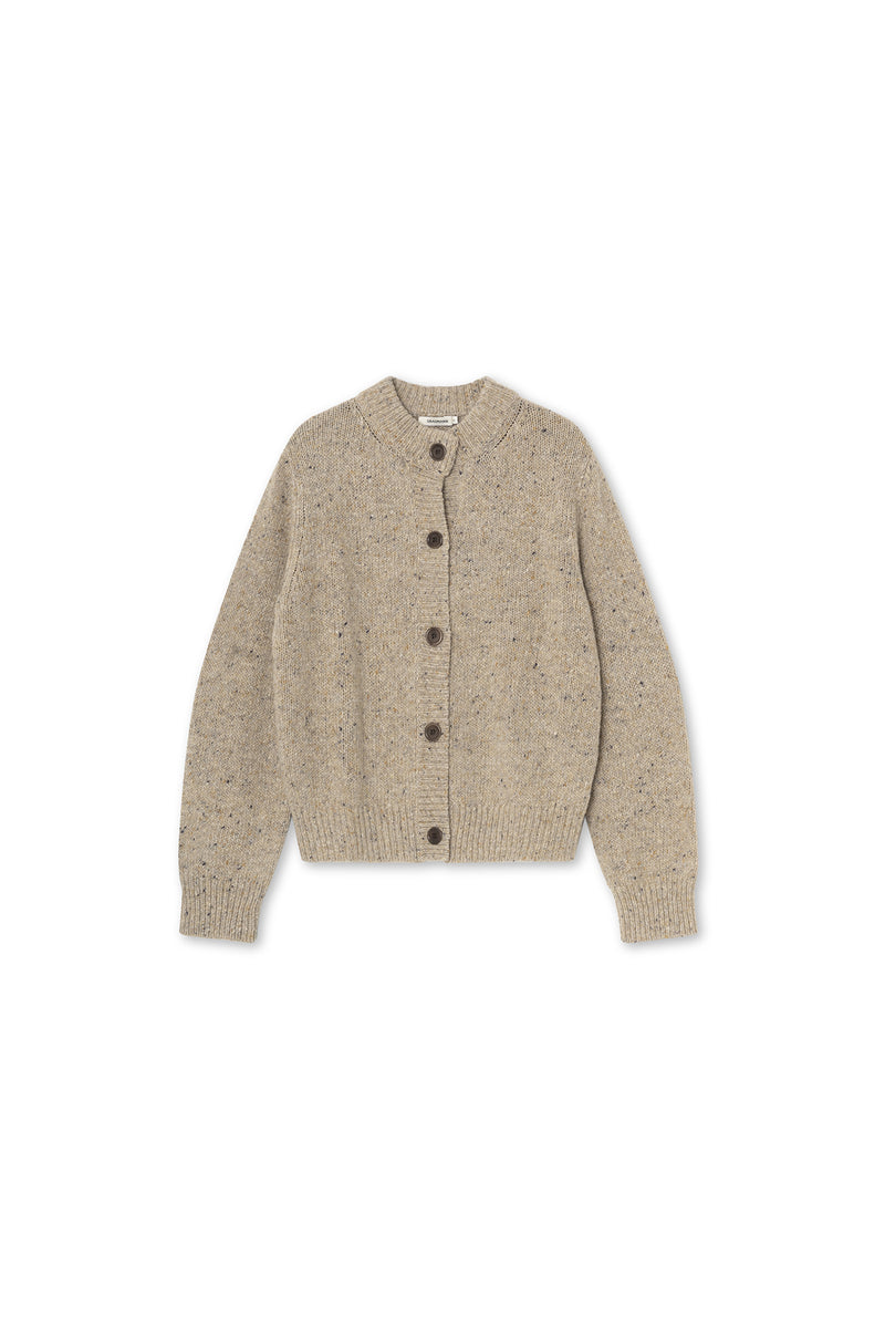 Zita Cardigan - Croft Eco - Oatcake