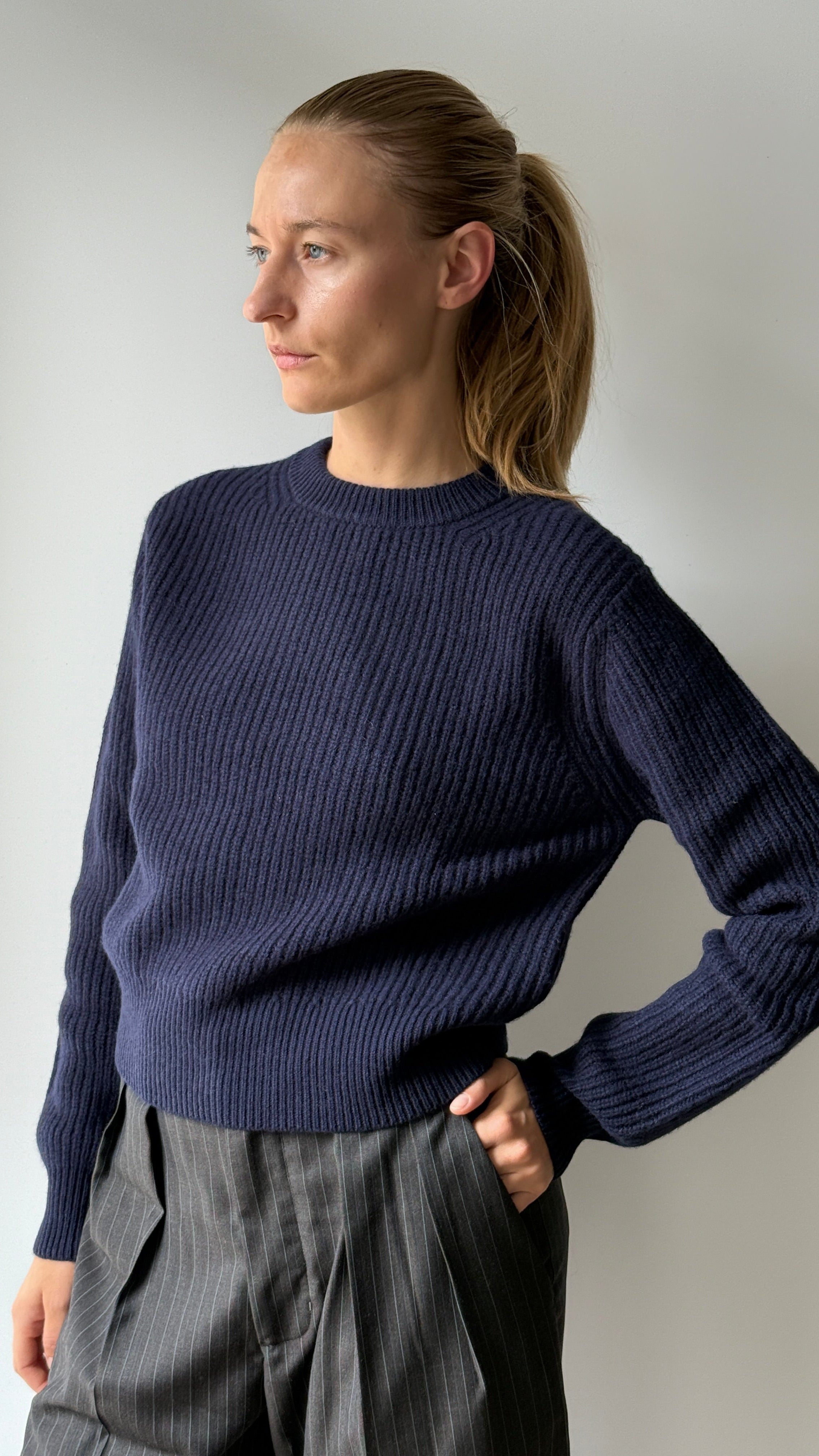 Antonia knit in Navy