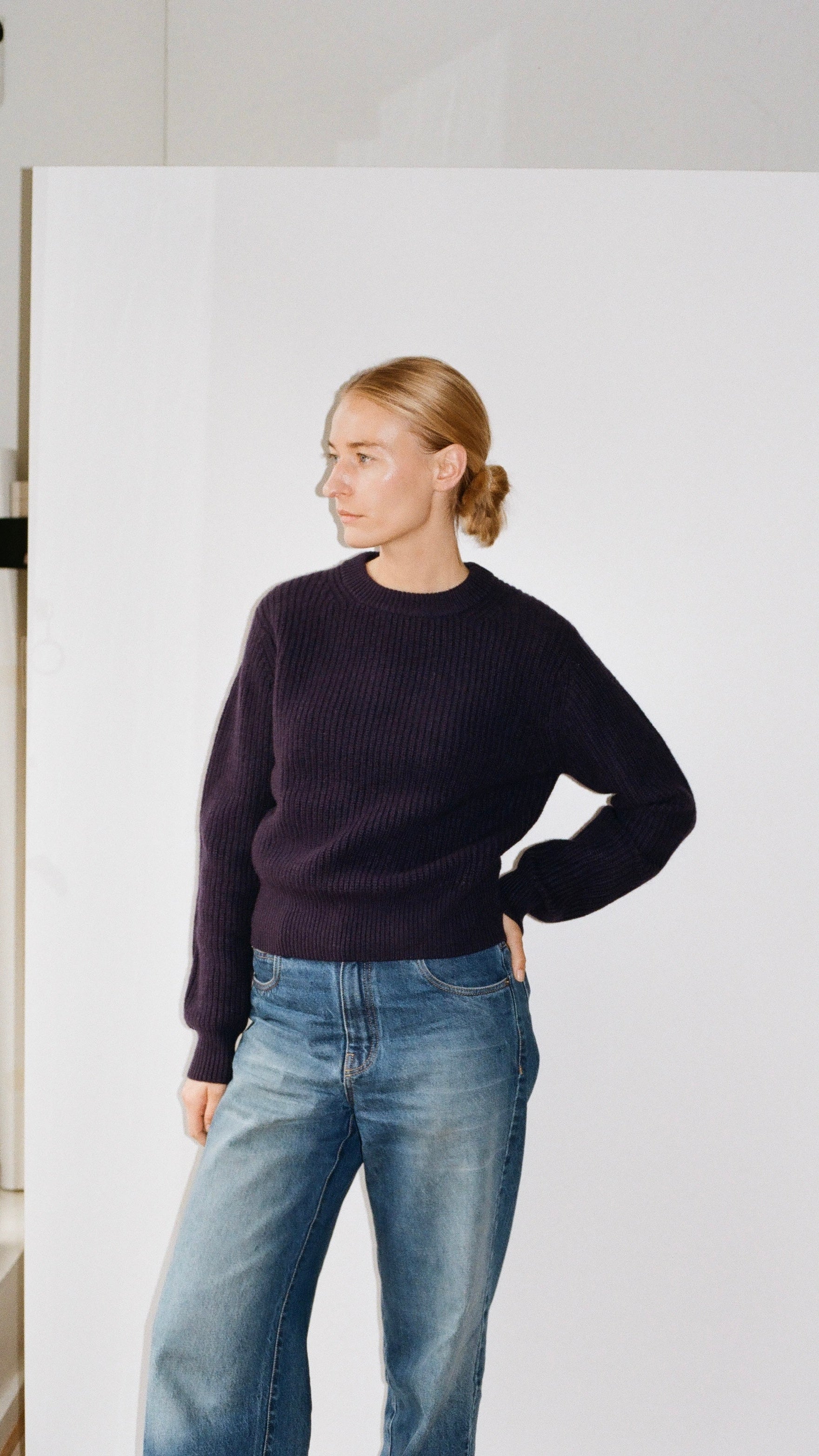 Antonia knit in Navy