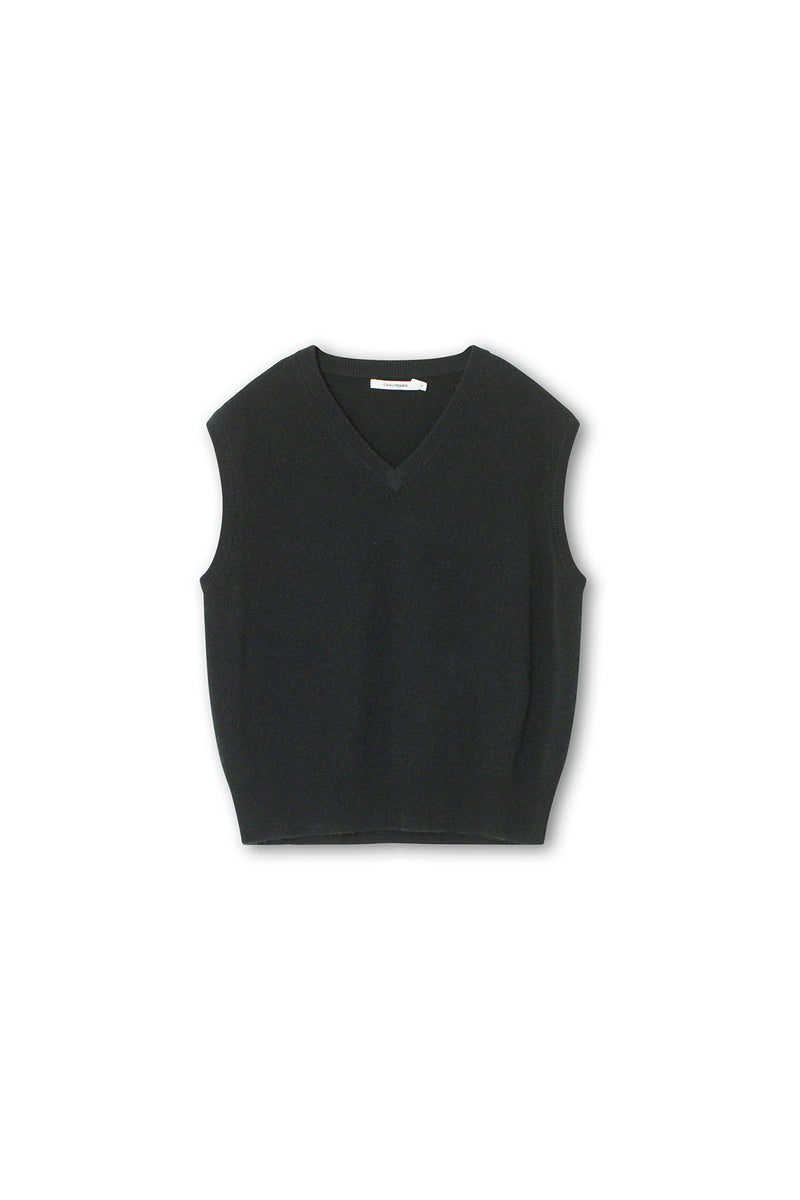 Kama Shirt - 100% Cashmere - Black