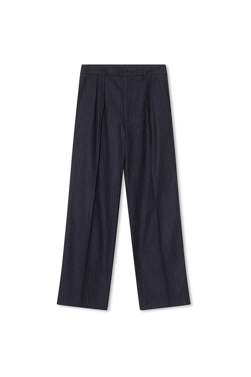 Lia Pants - Cool Wool  - Marine