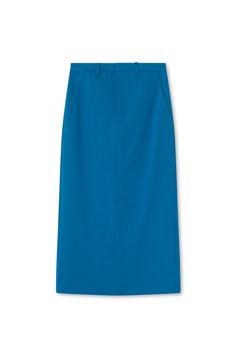 Lola Skirt - Japanese Jersey - Blue