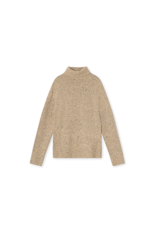 Sofia Turtleneck - Croft Eco - Oatcake