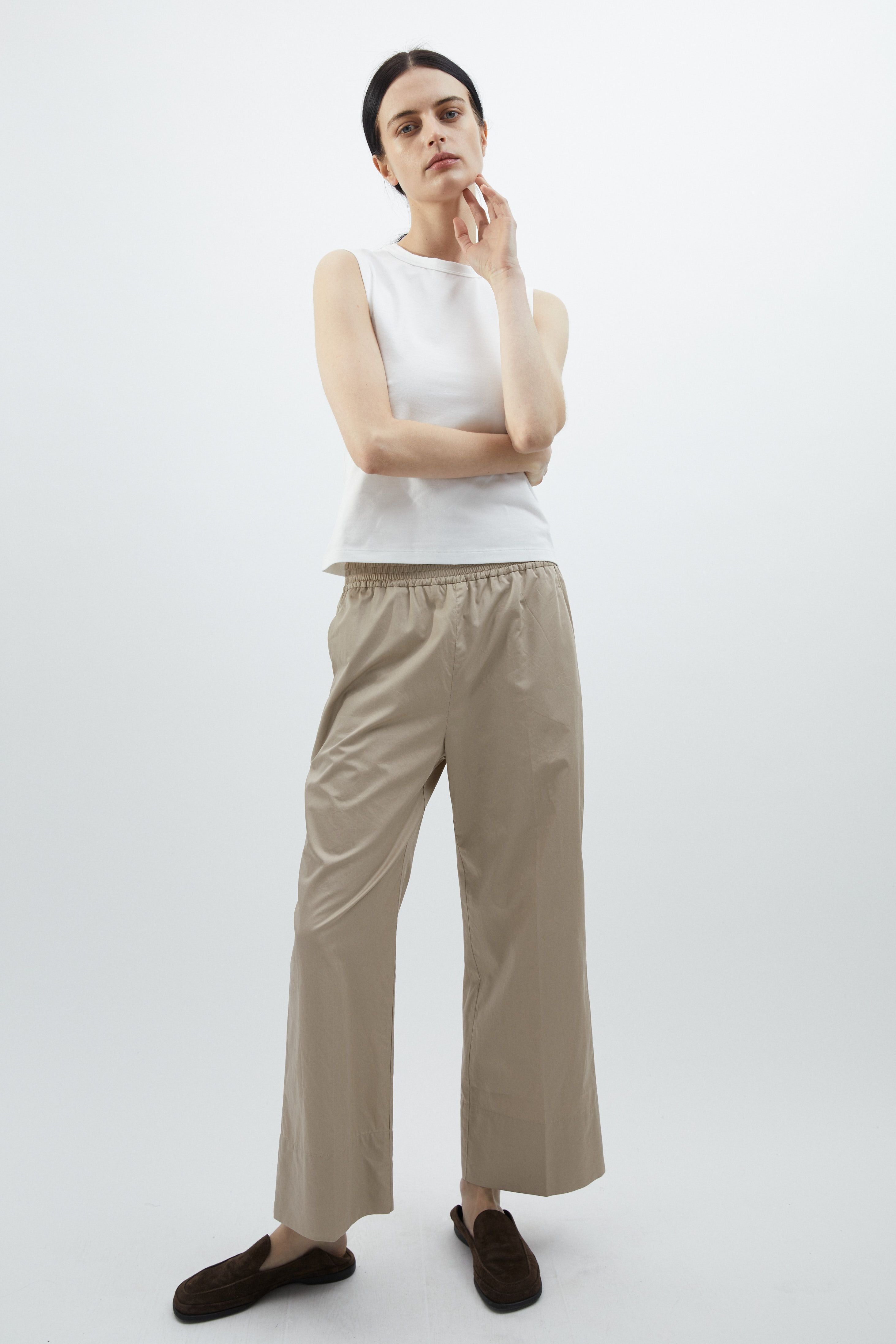 Rosanna pants in Tan