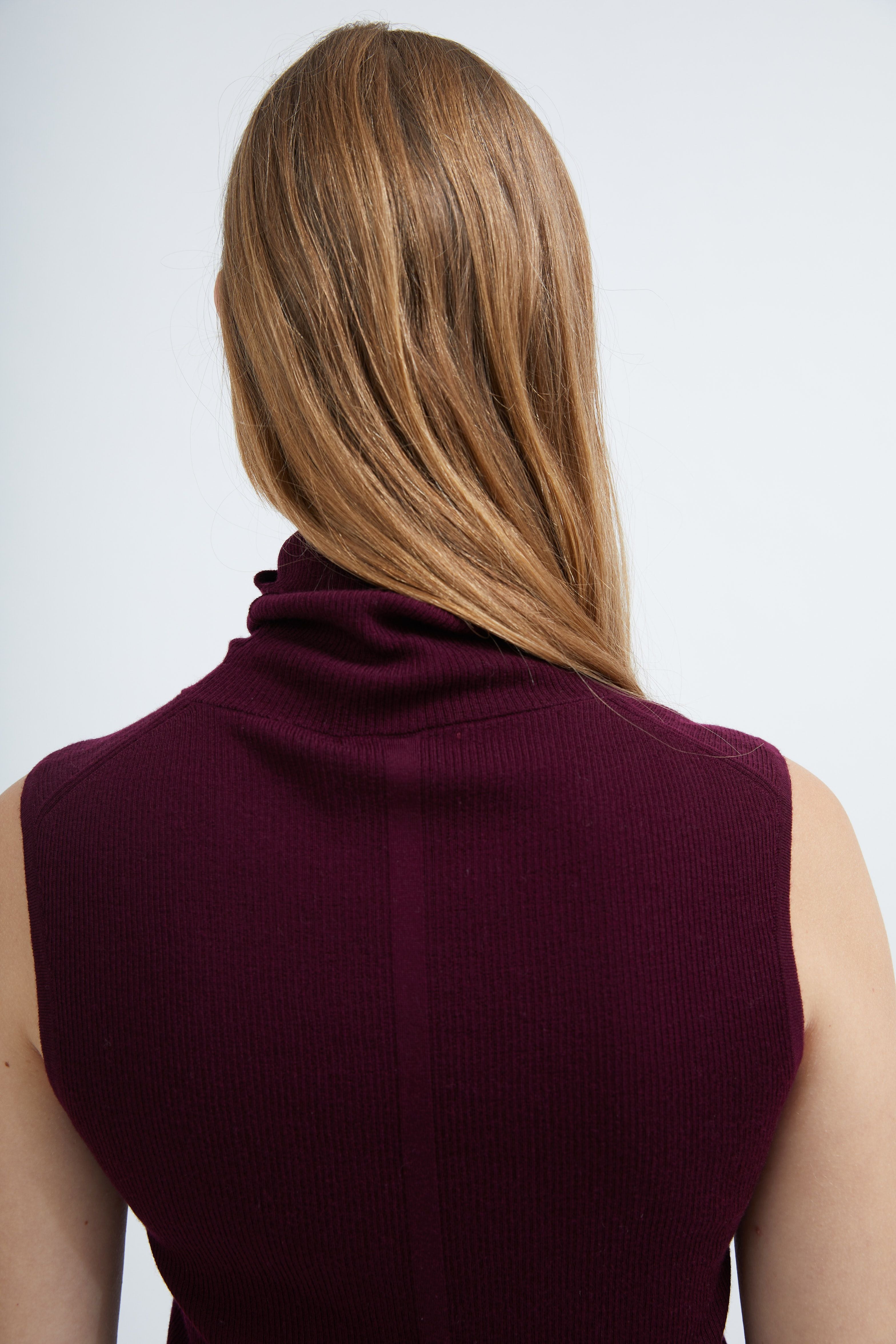 Kim knit in Wine