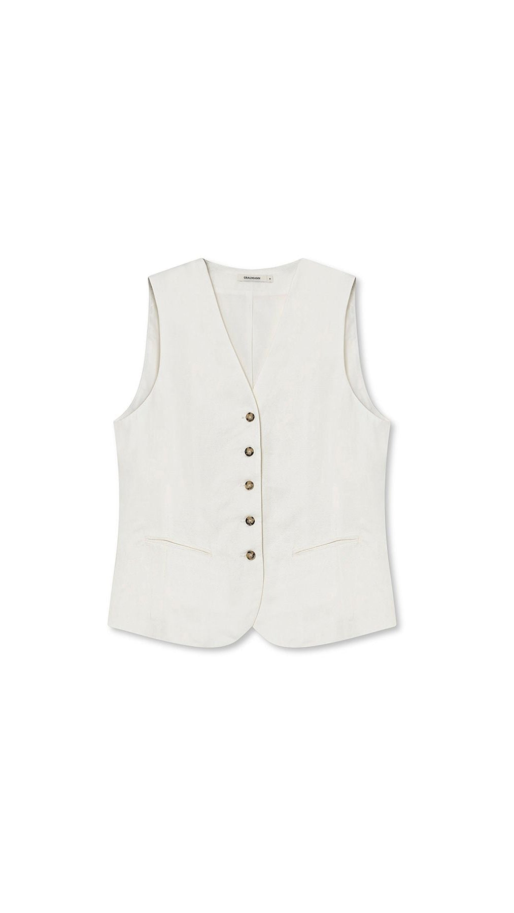 Dagmar waistcoat in Viscose linen