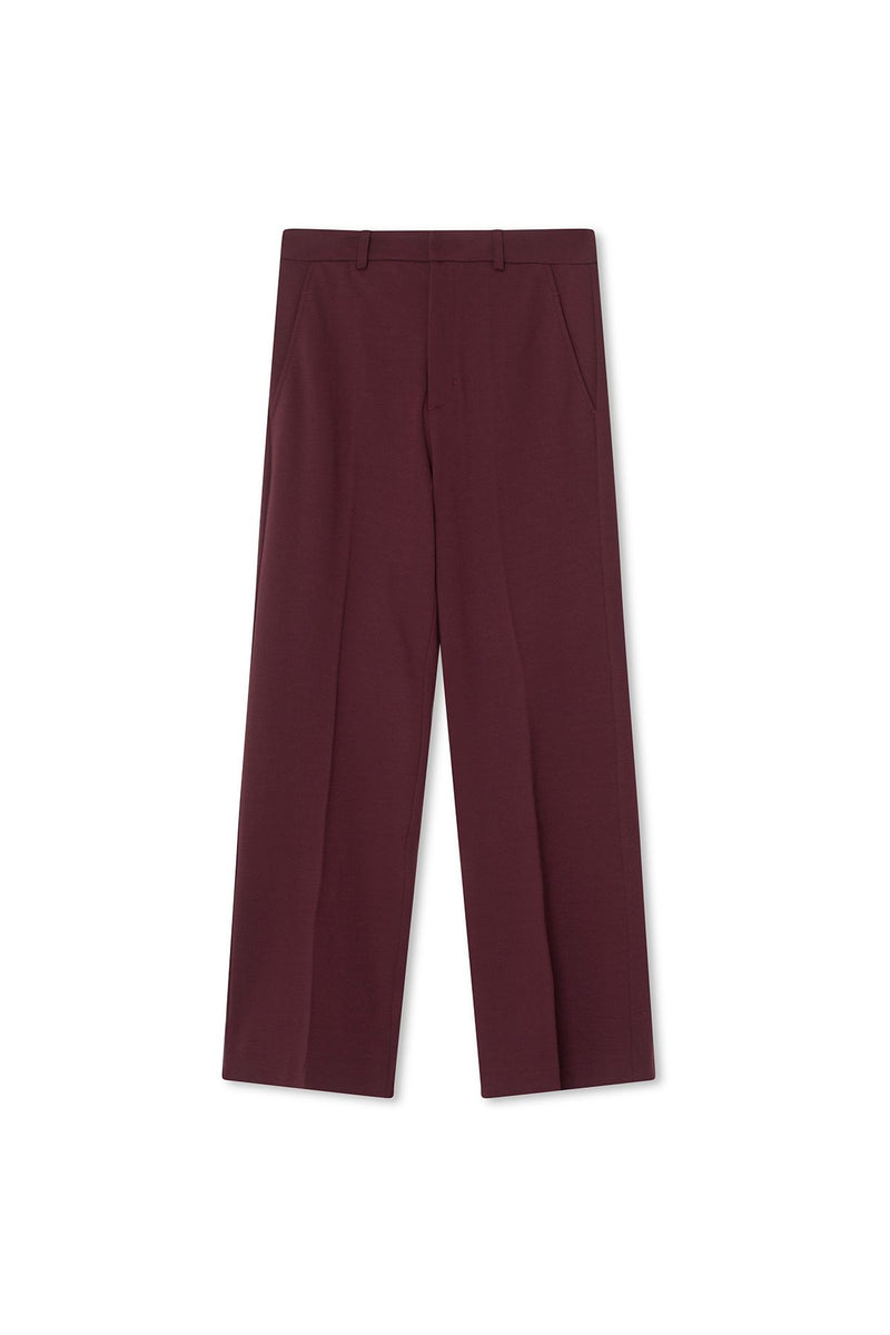 Pauline Pants - Japanese Jersey - Burgundy