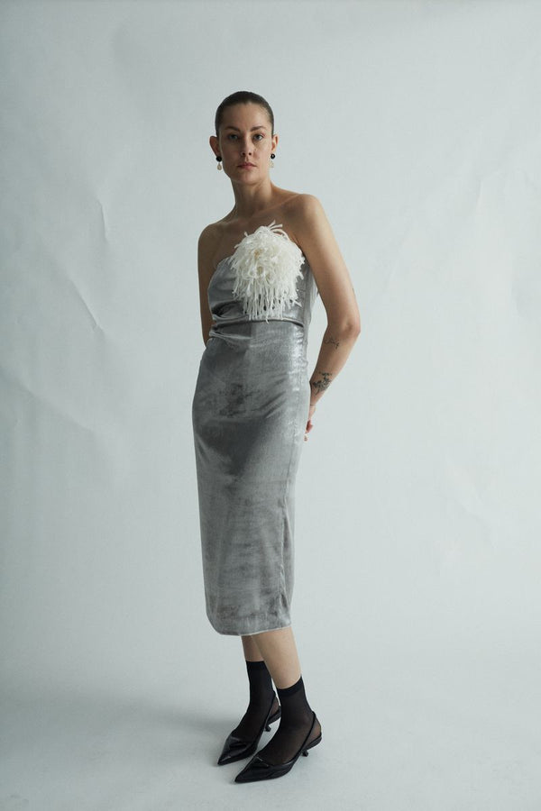 Bella Dress - Dazzle - Silver