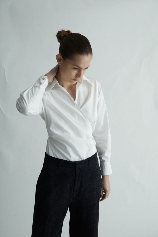 Louise Shirt - Cotton - White