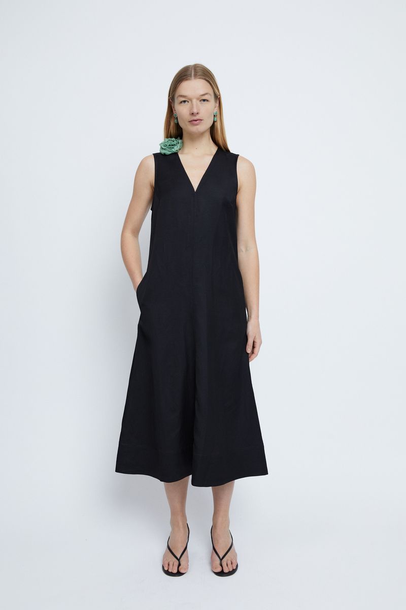 Luka dress in Viscose linen