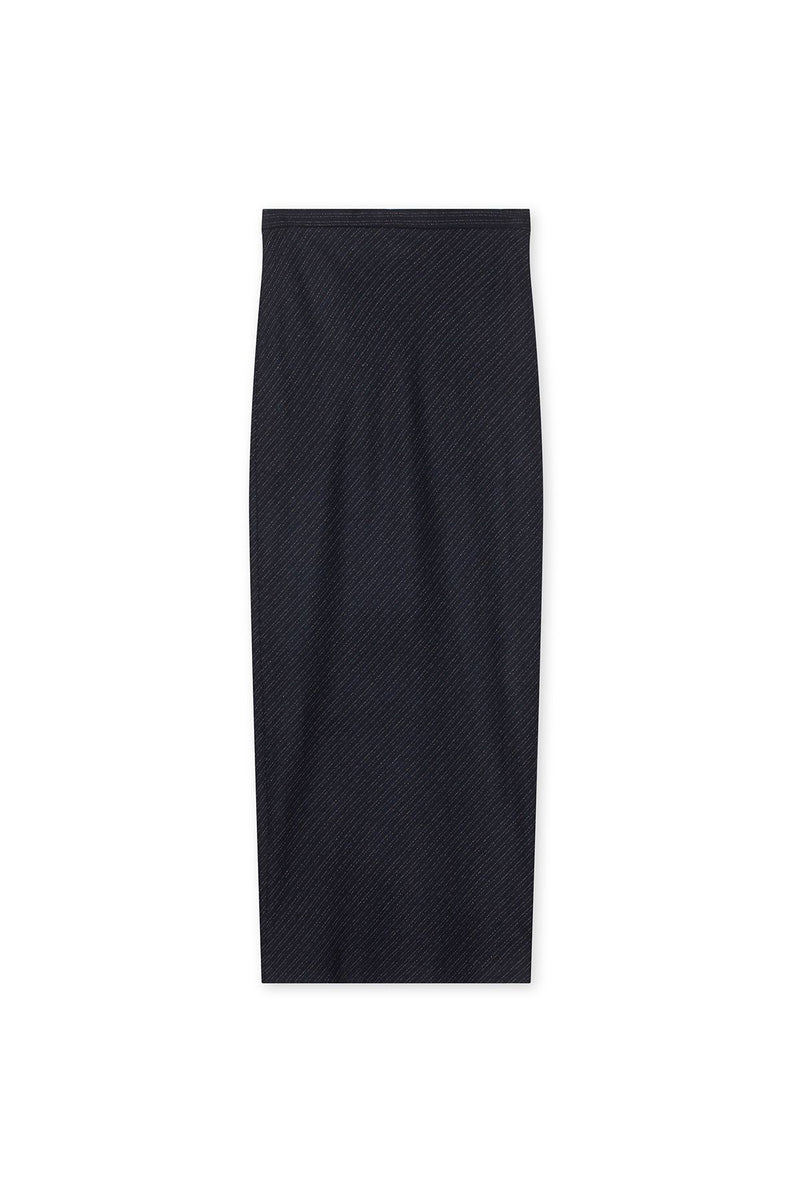 Teresa Skirt - Cool Wool  - Marine