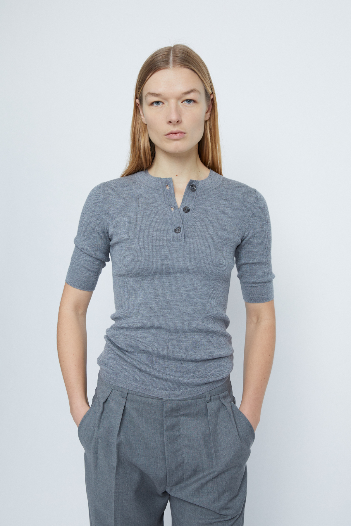 Lior polo knit in Luxury Merino Wool