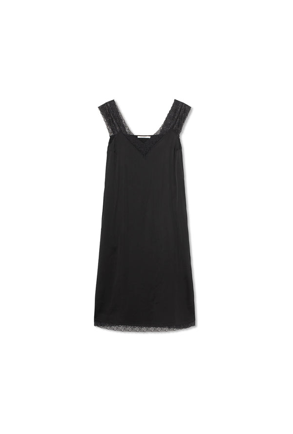 Rosy Dress - Viscose Stretch - Black