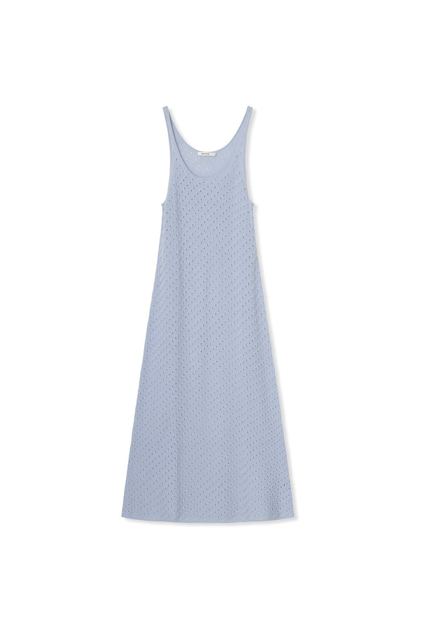 Esme Dress - Soft Merino Wool - Blue
