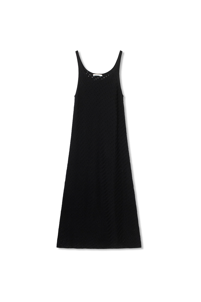 Esme Dress - Soft Merino Wool - Black