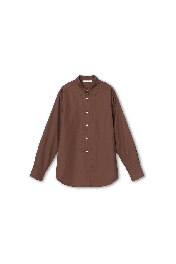 Suzie Shirt (solid color) - Cotton - Soil