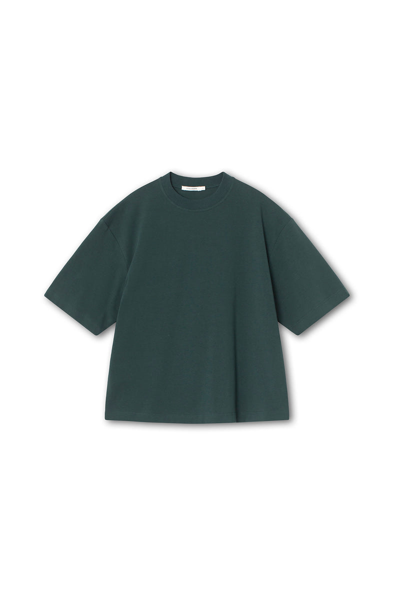 Tulle T-shirt - Cool Cotton - Seaweed